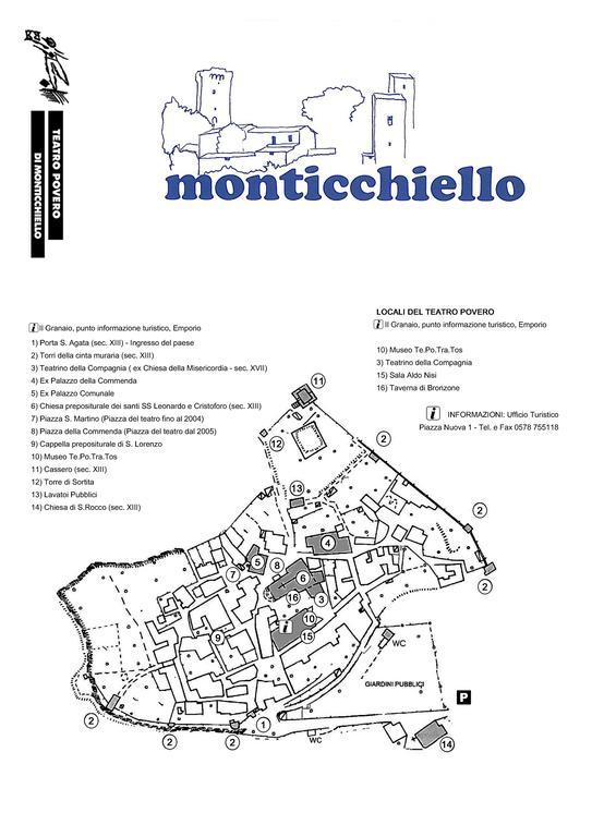 Foresteria Del Teatro Povero Monticchiello Bilik gambar